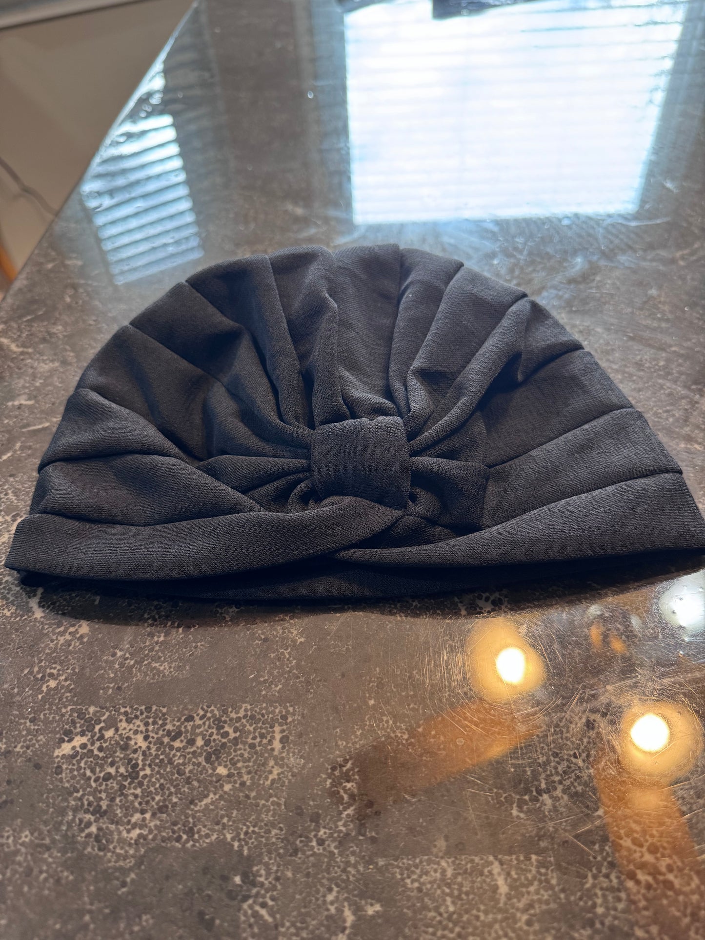 Black Turban Headwrap 2-in-1: Bow or No Bow, $8 Deal!