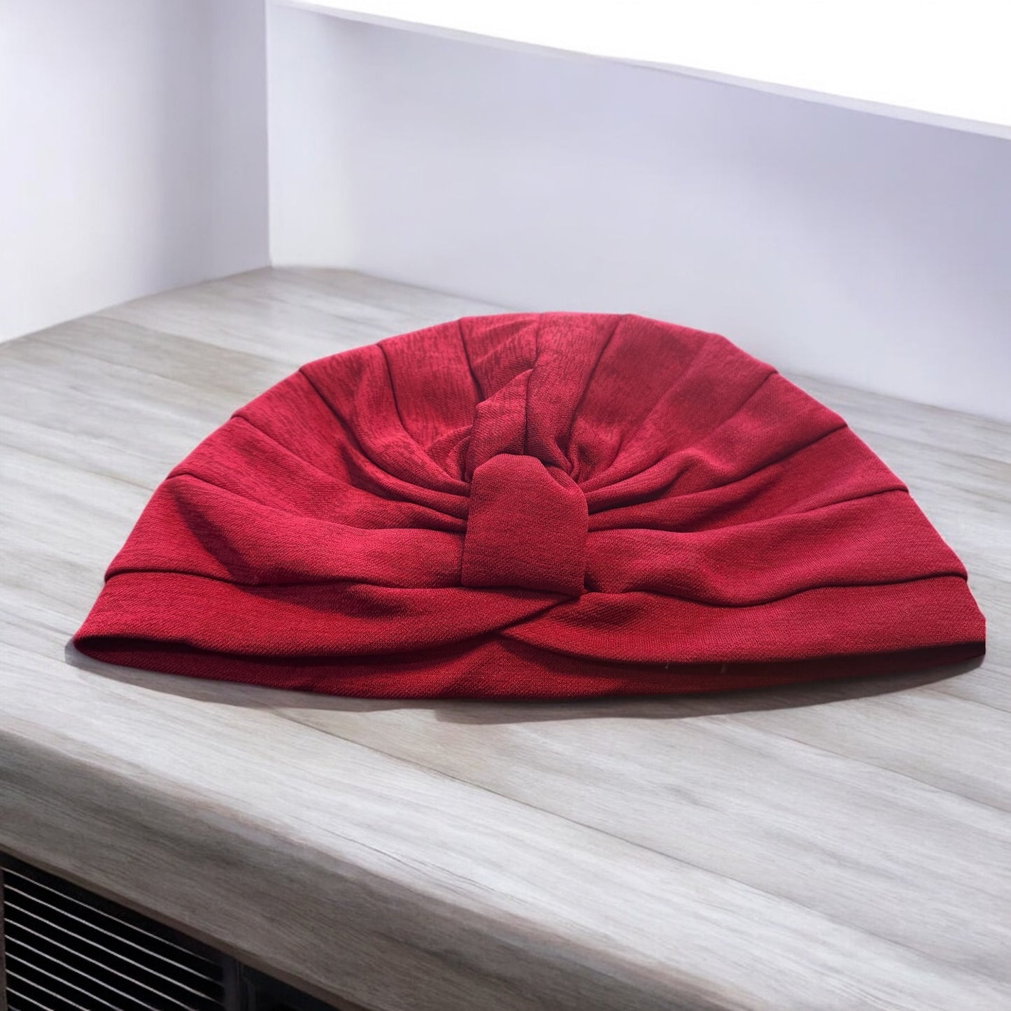 Red Turban Headwrap 2-in-1: Bow or No Bow, $8 Deal!