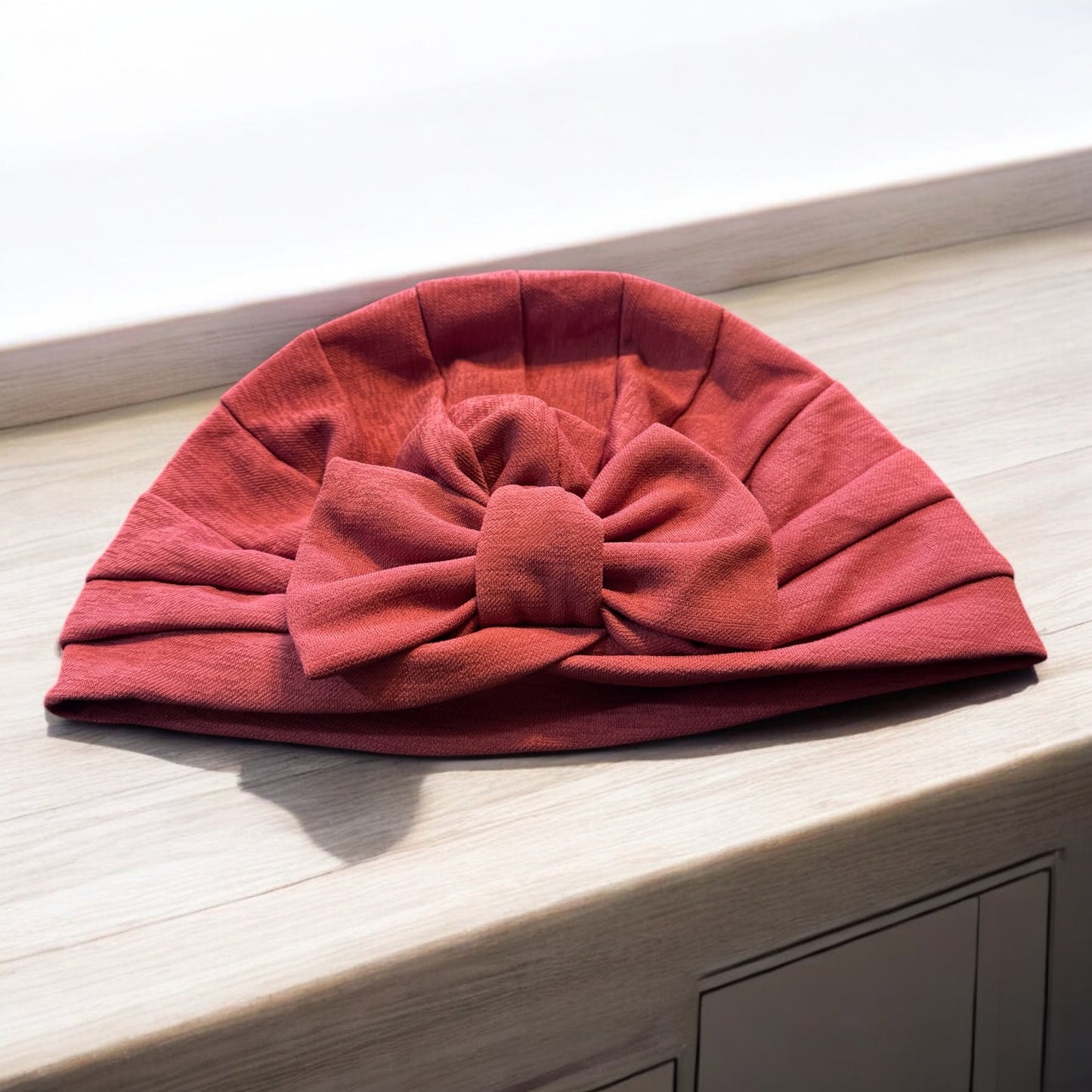 Pink Turban Headwrap 2-in-1: Bow or No Bow, $8 Deal!