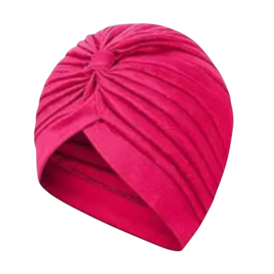 Pink Turban Head Wrap