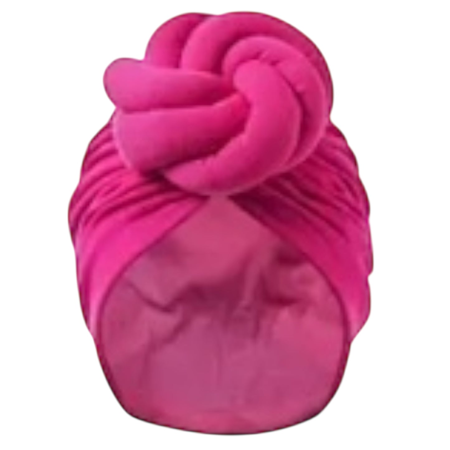 Oversized Pink Turban Headwrap