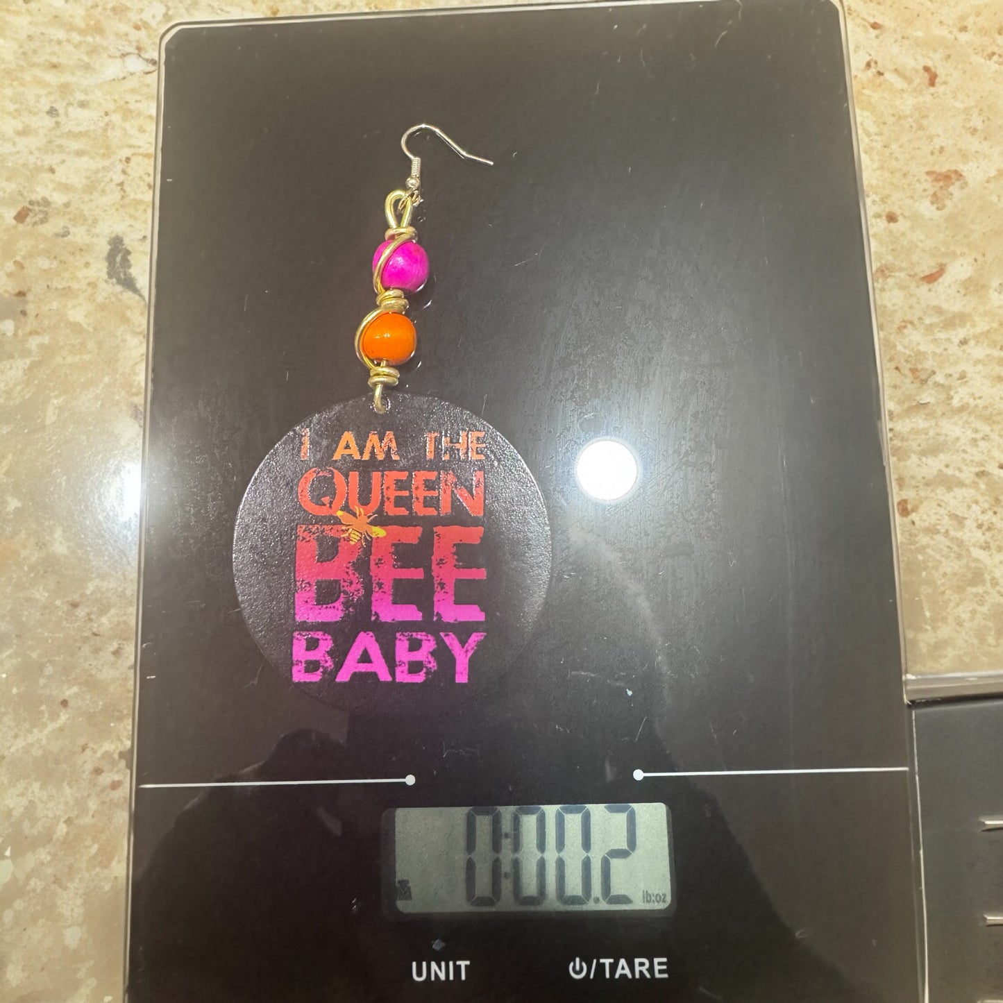 I Am The Queen Bee Earrings