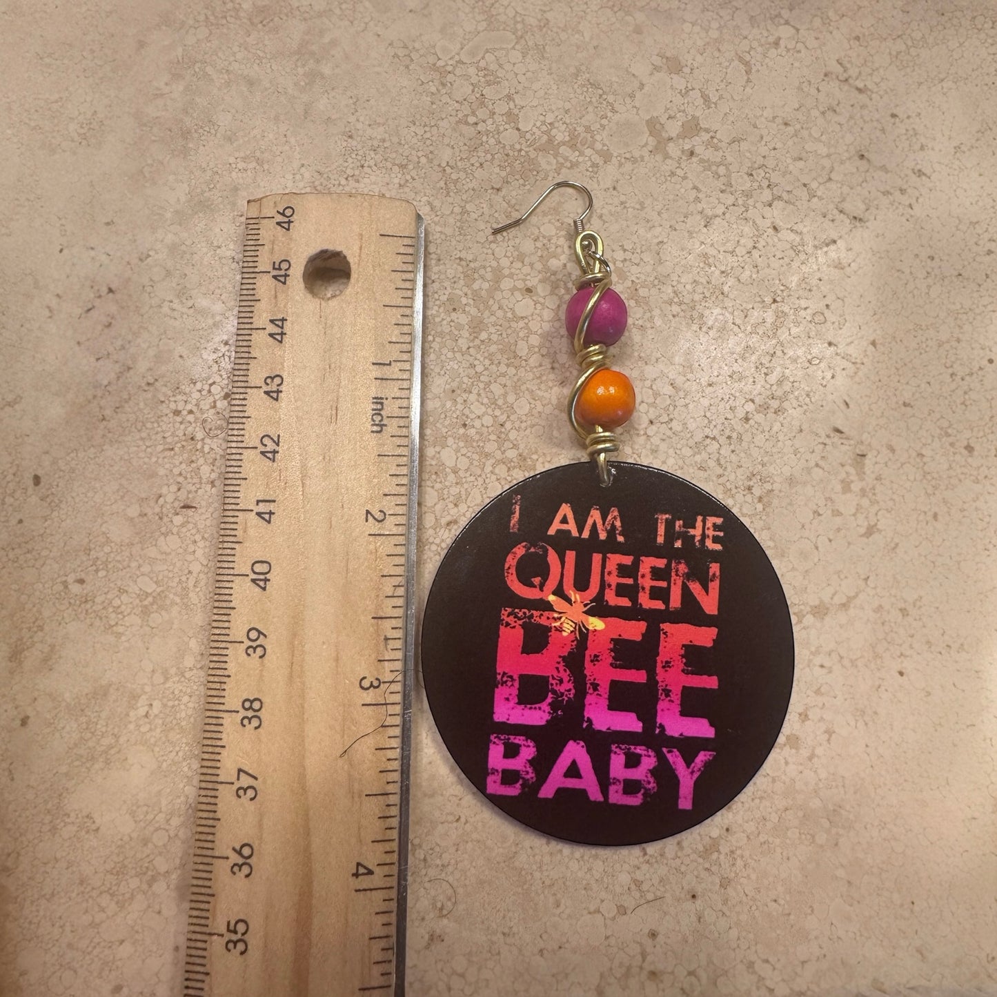 I Am The Queen Bee Earrings