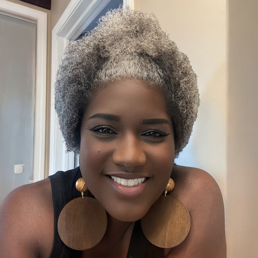 Large Wood Statement Earrings | Juneteenth & Bold Style | Dare To Be You Jewelry