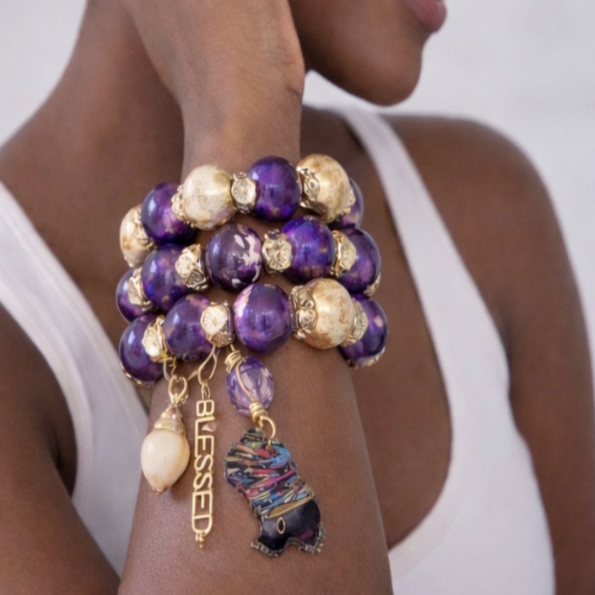 Blessed Grace Bracelet Stack