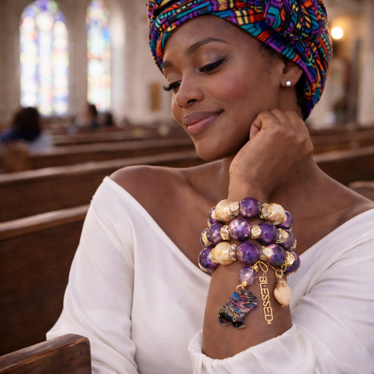 Blessed Grace Bracelet Stack