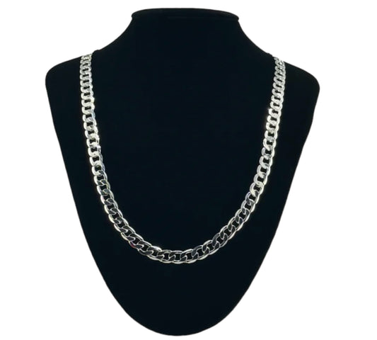 316L Stainless Steel Cuban Link Chain Necklace