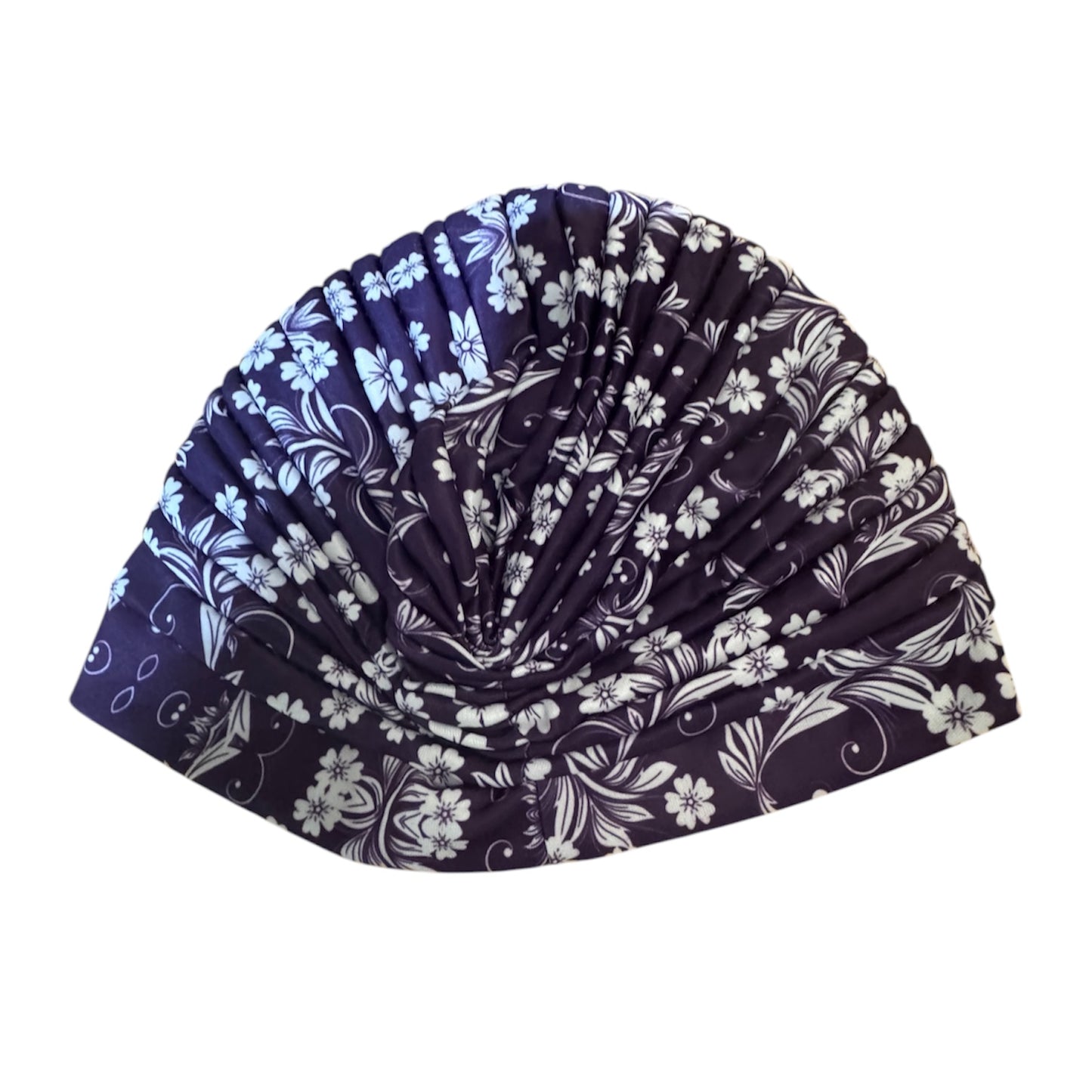 Ethnic Pre Twisted Blue Turban Headwrap
