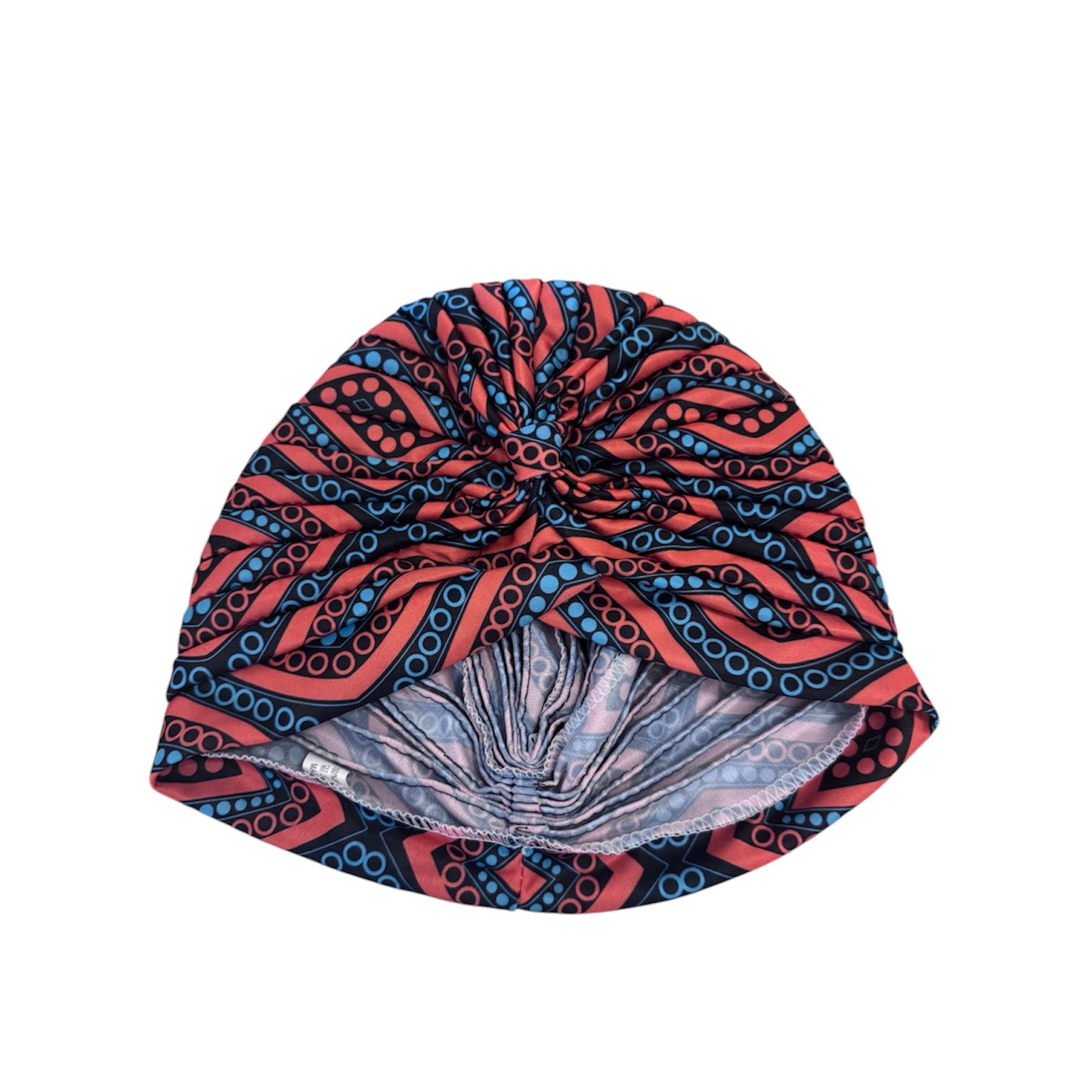 Ethnic Pre Twisted Brown Turban Headwrap