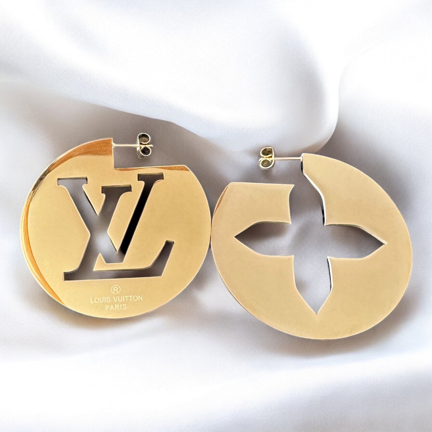 Fashion Inspired Vintage initial Earrings