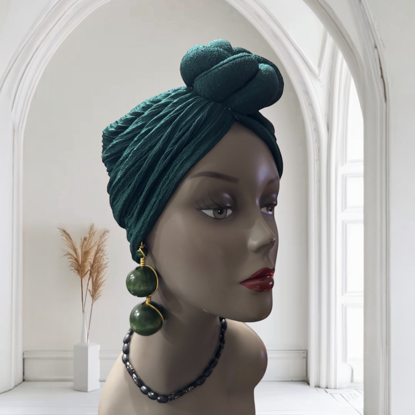 Turban Headwrap  With Oversize Knot