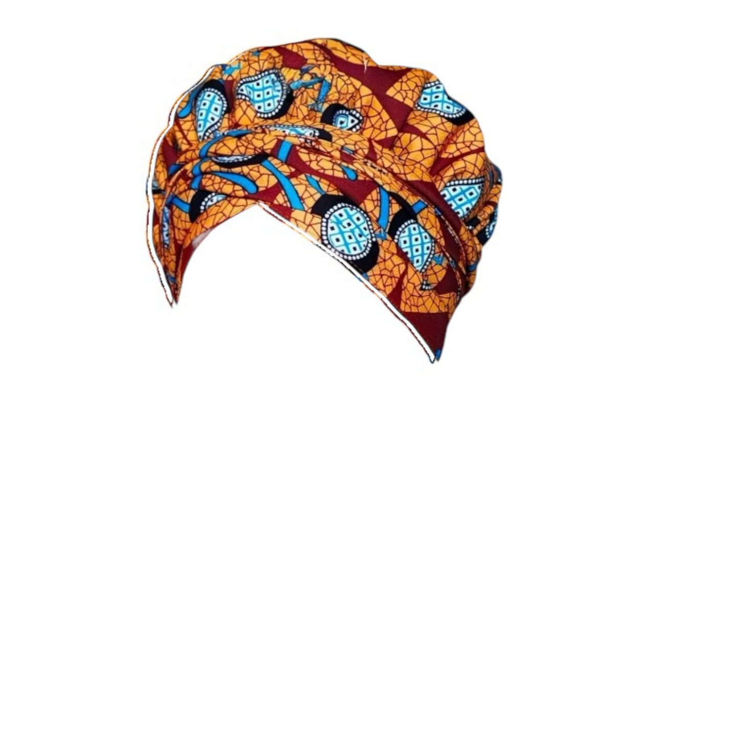 Ankara Print Headwrap Turbans with Satin Lining
