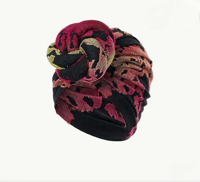 Turban Headwrap  With Oversize Knot