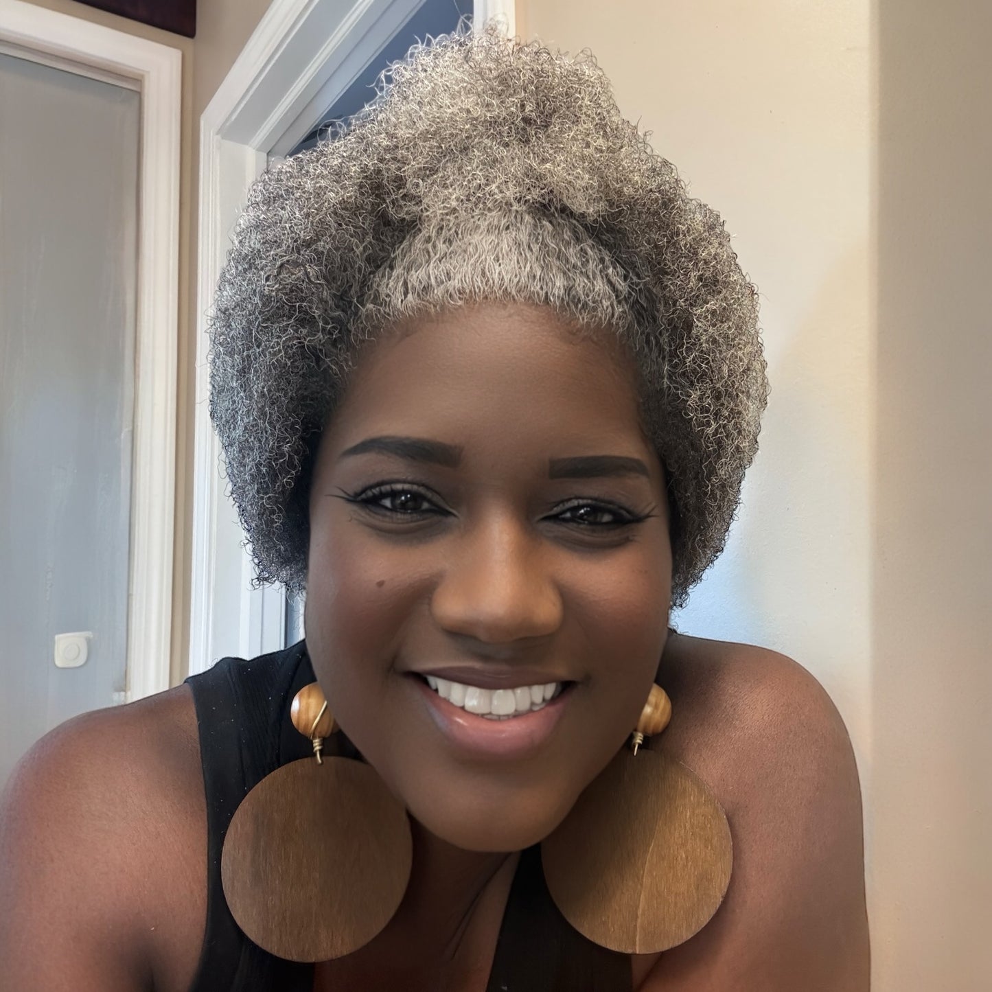 Large Wood Statement Earrings | Juneteenth & Bold Style | Dare To Be You Jewelry